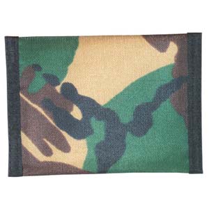 NYLON COMMANDO WALLET- CAMOUFLAGE