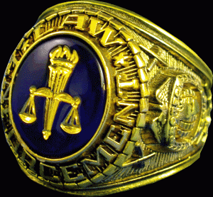Law Enforcement Style No. 11 Ring