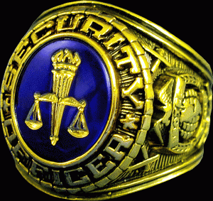 Security Officer Style No. 11 Ring