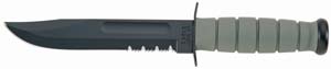 KA-BAR SERRATED EDGE-FOLIAGE GREEN