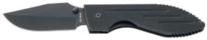 KA-BAR WARTHOG FOLDER-BLACK-STRAIGHT EDGE