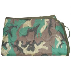 PONCHO LINER- WOODLAND CAMO