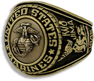 Marines Style No. 21 Ring