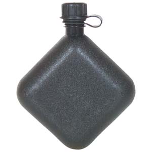 2QT COLLAPSIBLE BLADDER CANTEEN BLACK