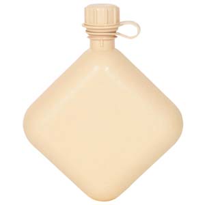 2QT COLLAPSIBLE BLADDER CANTEEN- TAN