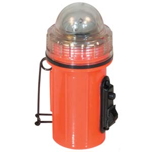 GI ORANGE STROBE LIGHT W/PIN AND MAGNET