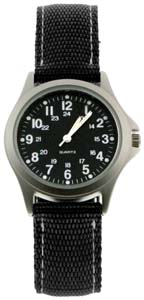 RUGGED FIELD WATCH - BLACK STRAP