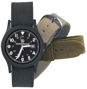 SMITH & WESSON MILITARY WATCH- BLACK