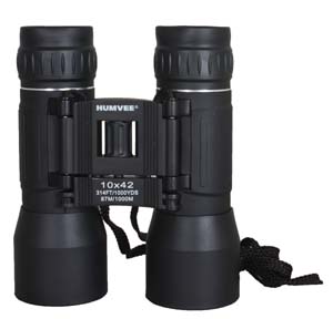 HUMVEE 10X42mm BINOCULARS - BLACK