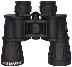HUMVEE 20X50mm RUBBER COATED BINOCULAR - BLACK