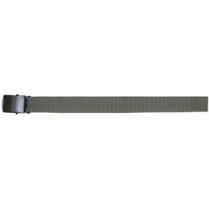 Web Belt, Foliage with black Buckle 60"