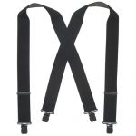 ELASTIC PANT SUSPENDER - BLACK