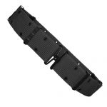 58" PISTOL BELT-METAL BUCKLE BLACK