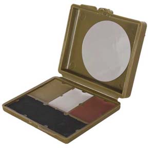 GI 4-COLOR FACE PAINT COMPACT - WOODLAND