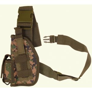 SAS TACTICAL LEG 5" HOLSTER (LEFT) - DIGITAL W/CAMO