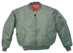 MENS MA1 FLIGHT JACKET SAGE