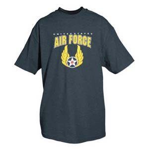 AIR FORCE WINGS TSHIRT- NAVY