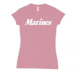 WOMEN'S COTTON TEE MARINES PINK