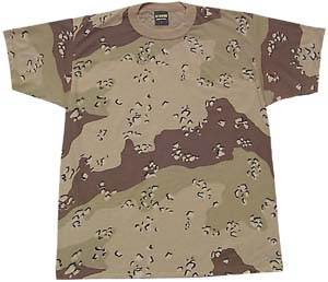 MENS SHORT SLEEVE T-SHIRT DESERT