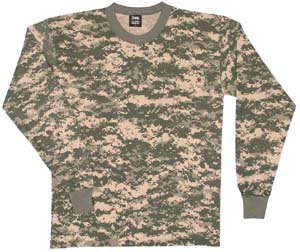 MEN'S L/S T-SHIRT ARMY DIGITAL