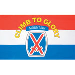 10th Mountain Div Flag