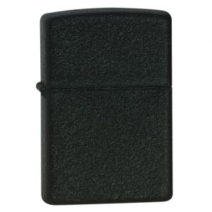 Black Crackle Zippo