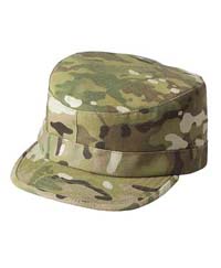 BDU Patrol Cap, 50% Nylon/50% Cotton Ripstop, MultiCam