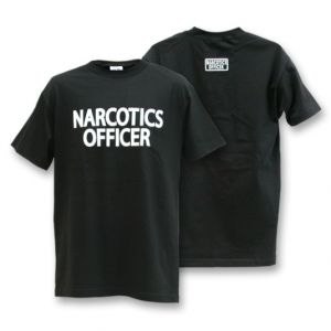 Law Enf.T's, Narcotics Officer Black