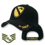 Legend Milit. Caps, 1st Cavalry, Black