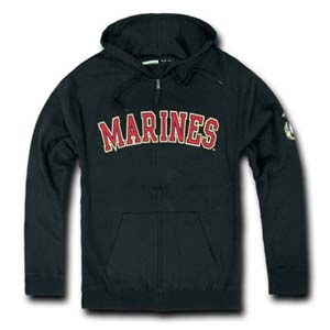 U.S. Marines Fleece Pullover, Black