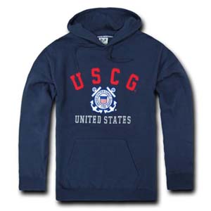 Coast Guard Fleece Pullover, Navy