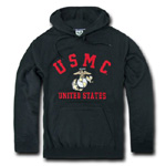 U.S. Marines Fleece Pullover, Black