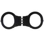 DETECTIVE HANDCUFFS - 3 HINGES BLACK