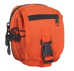 MULTI-PURPOSE ACCESSORY POUCH- ORANGE