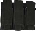 TRIPLE PISTOL MAG POUCH - BLACK