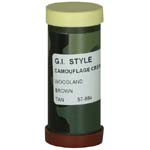 GI STYLE FACE PAINT STICK - BROWN & TAN