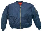 MENS MA1 FLIGHT JACKET NAVY