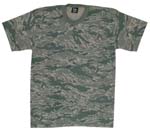 MENS SHORT SLEEVE T-SHIRT ABU CAMO