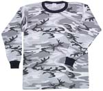 MENS L/S T-SHIRT URBAN CAMO